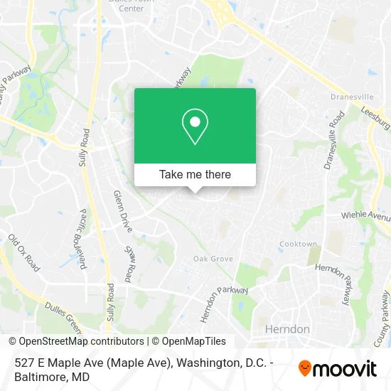 527 E Maple Ave map