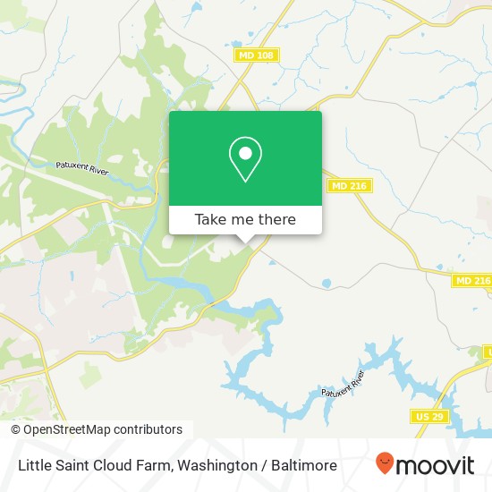 Little Saint Cloud Farm, 12745 Lime Kiln Rd map
