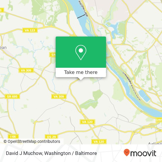 Mapa de David J Muchow, 4449 38th St N