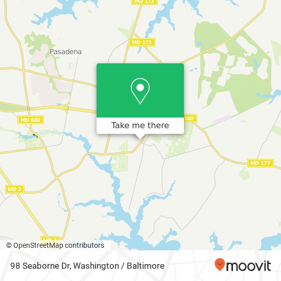 98 Seaborne Dr, Pasadena, MD 21122 map