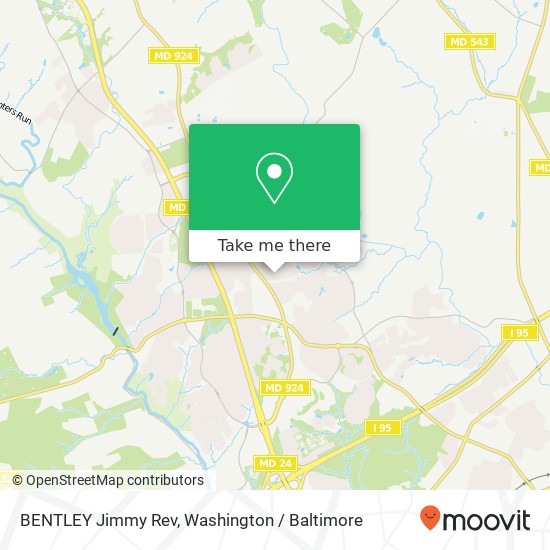 BENTLEY Jimmy Rev, 2703 Merrick Way map