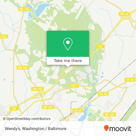 Wendy's, Aberdeen, MD 21001 map