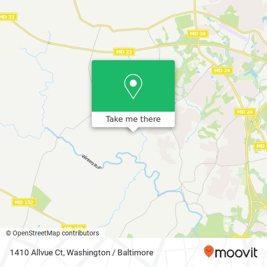 1410 Allvue Ct, Forest Hill, MD 21050 map