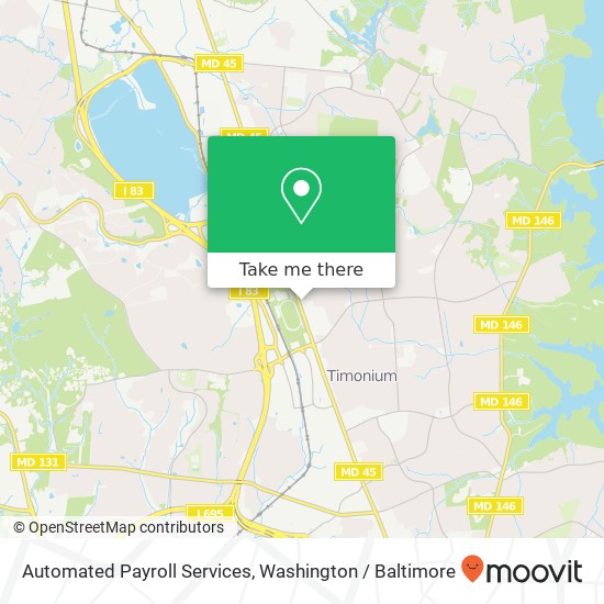 Automated Payroll Services, 2205 York Rd map