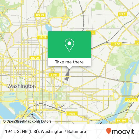 194 L St NE (L St), Washington, DC 20002 map