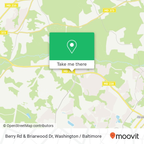 Mapa de Berry Rd & Briarwood Dr