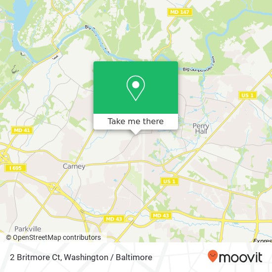 2 Britmore Ct, Parkville, MD 21234 map