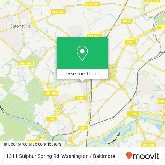 1311 Sulphur Spring Rd, Halethorpe, MD 21227 map