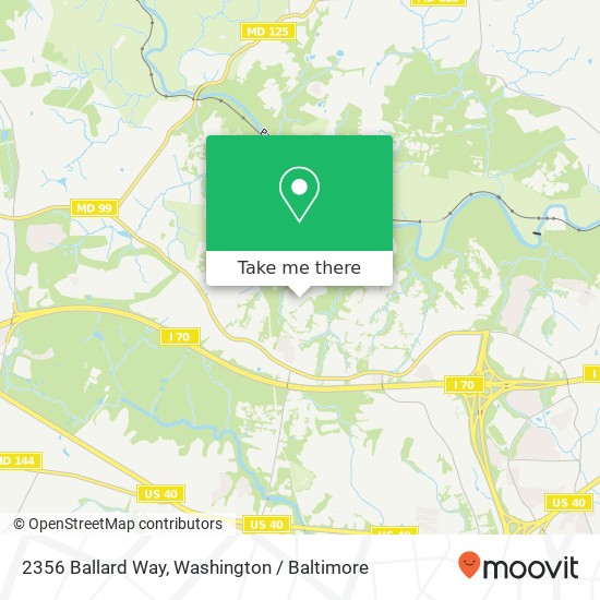 2356 Ballard Way, Ellicott City, MD 21042 map