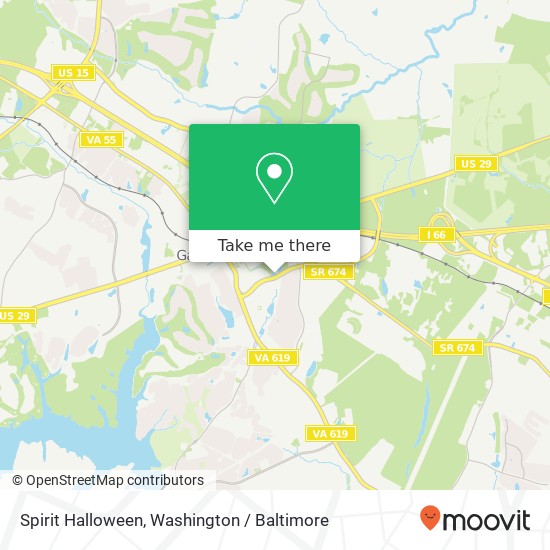 Spirit Halloween, 5095 Wellington Rd map