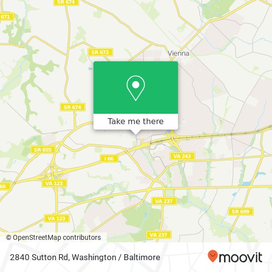 2840 Sutton Rd, Vienna, VA 22181 map