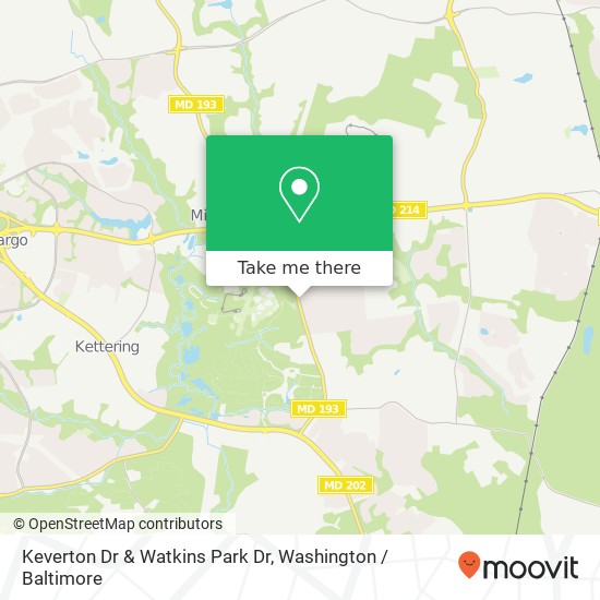 Mapa de Keverton Dr & Watkins Park Dr