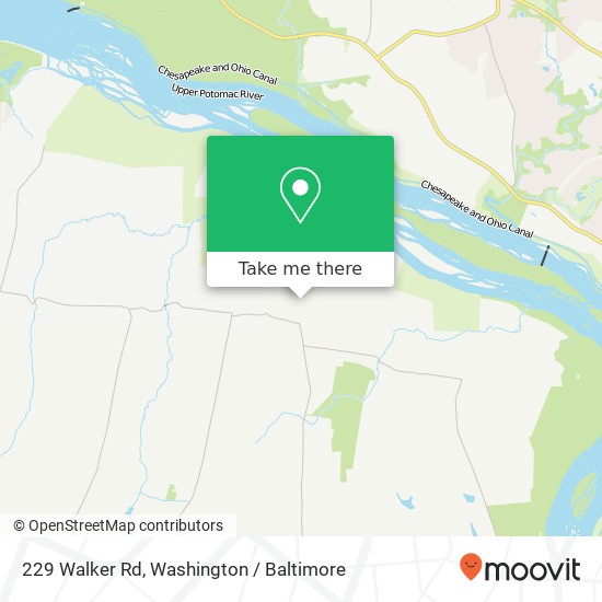 229 Walker Rd, Great Falls, VA 22066 map