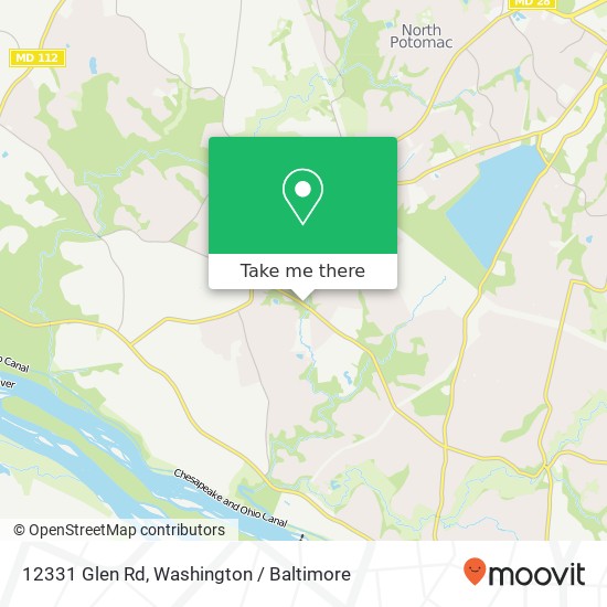 12331 Glen Rd, Potomac, MD 20854 map