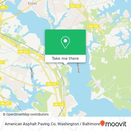 American Asphalt Paving Co, 8246 Beachwood Rd map