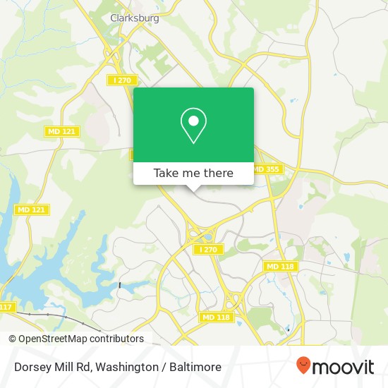 Dorsey Mill Rd, Germantown, MD 20876 map