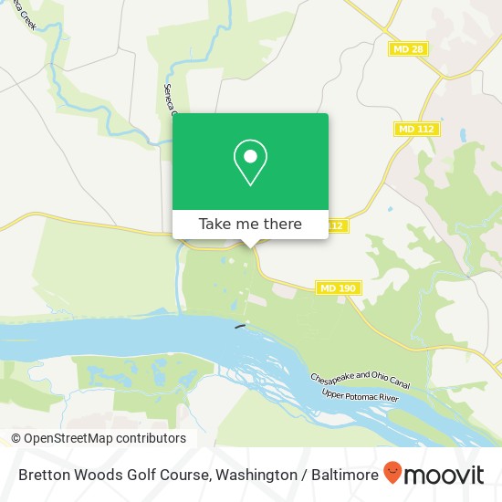 Bretton Woods Golf Course, 15700 River Rd map