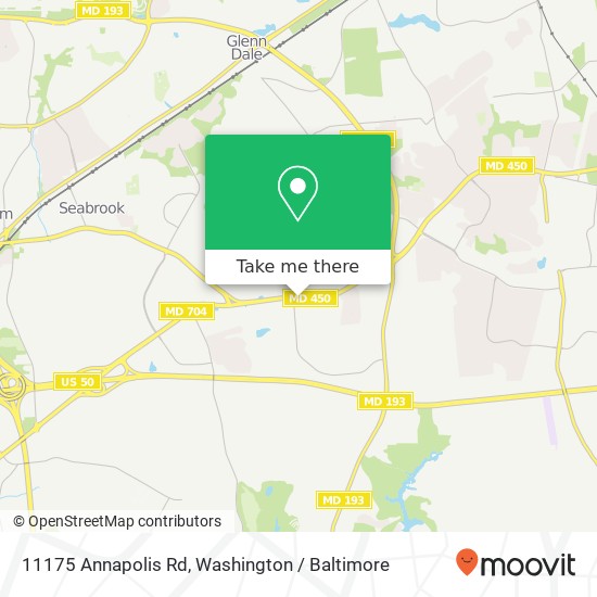 11175 Annapolis Rd, Bowie, MD 20720 map