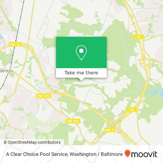 Mapa de A Clear Choice Pool Service, 1359 Dicus Mill Rd