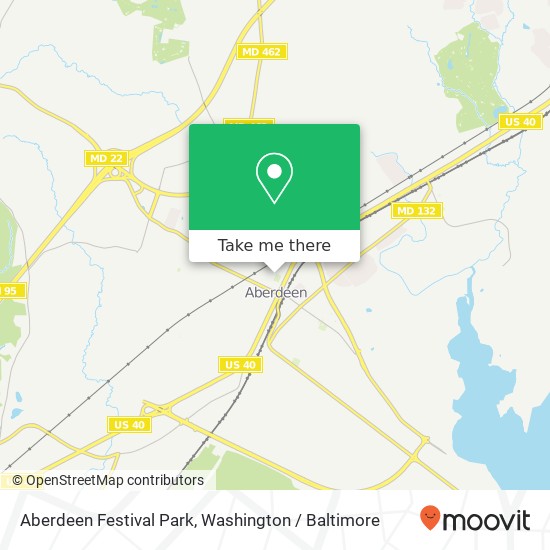 Aberdeen Festival Park, N Parke St map