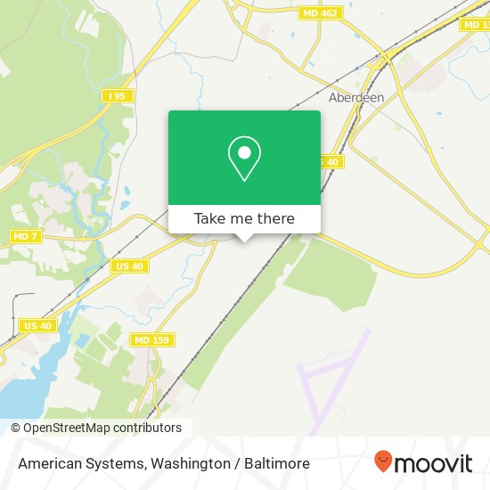 Mapa de American Systems, 1003 Old Philadelphia Rd