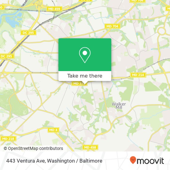 443 Ventura Ave, Capitol Heights, MD 20743 map