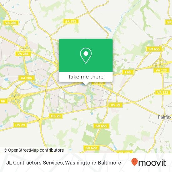 JL Contractors Services, 11610 Fairfax Meadows Cir map