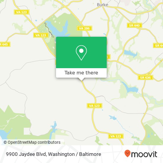 9900 Jaydee Blvd, Fairfax Station, VA 22039 map