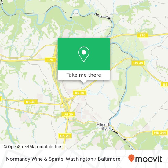 Normandy Wine & Spirits map