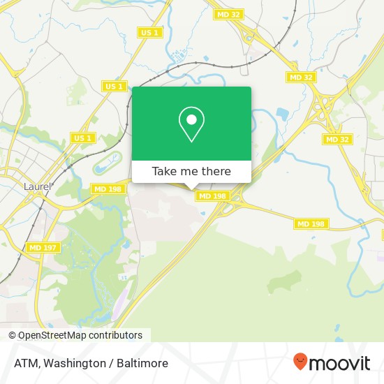 Mapa de ATM, 3393 Fort Meade Rd
