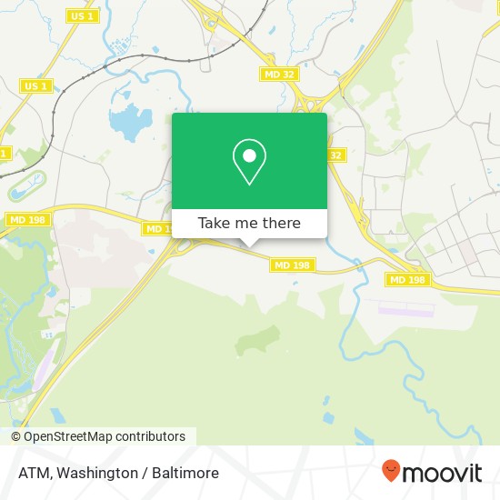 Mapa de ATM, 3340 Fort Meade Rd