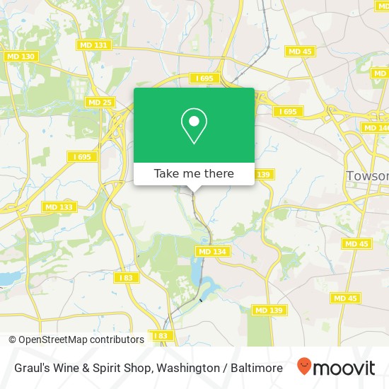 Mapa de Graul's Wine & Spirit Shop