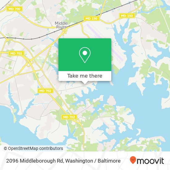 2096 Middleborough Rd, Essex, MD 21221 map