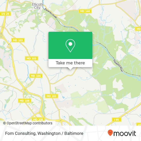 Mapa de Fom Consulting, 5208 Bordeaux Cv