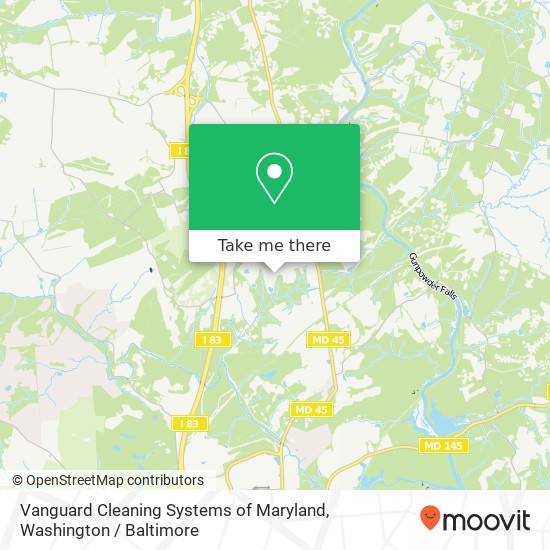 Vanguard Cleaning Systems of Maryland, 913 Ridgebrook Rd map