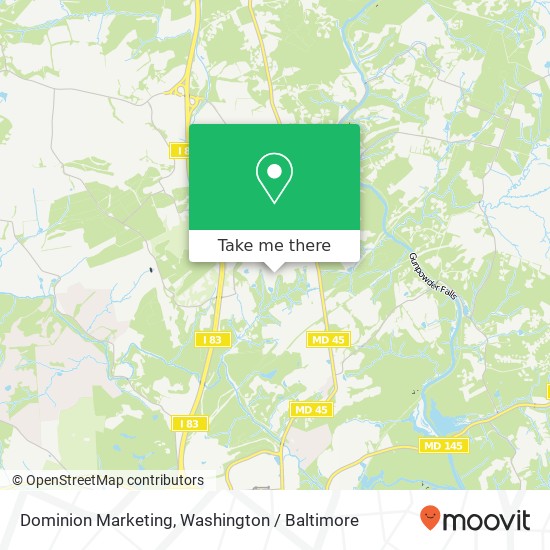 Mapa de Dominion Marketing, 913 Ridgebrook Rd