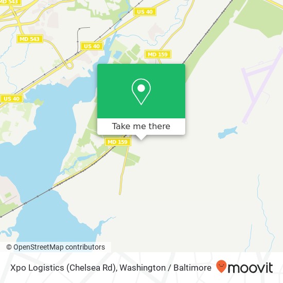 Mapa de Xpo Logistics (Chelsea Rd)