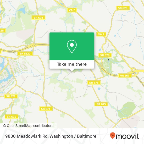 9800 Meadowlark Rd, Vienna, VA 22182 map