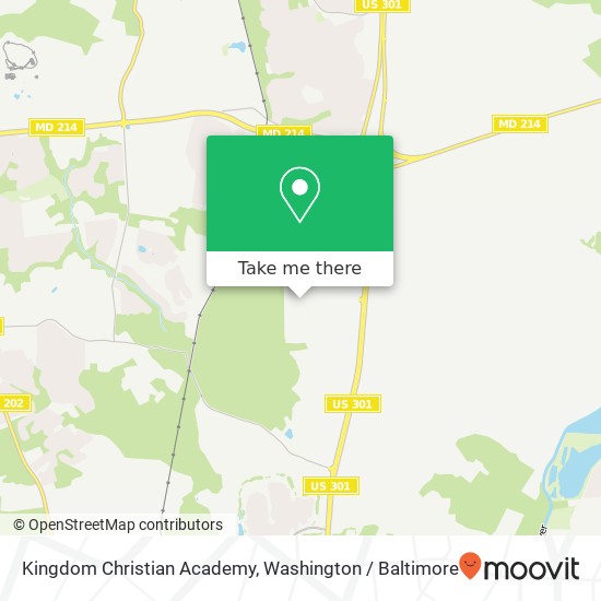 Mapa de Kingdom Christian Academy, 529 Commerce Dr