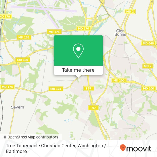 True Tabernacle Christian Center, 7863 Quarterfield Rd map