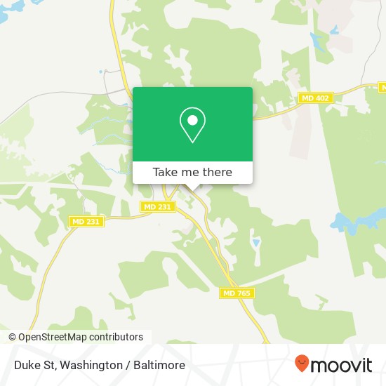 Duke St, Prince Frederick (PRINCE FREDERICK), MD 20678 map