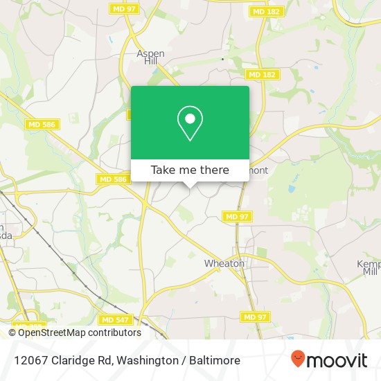 12067 Claridge Rd, Silver Spring, MD 20902 map