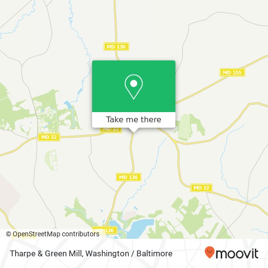 Mapa de Tharpe & Green Mill, 101 Calvary Rd