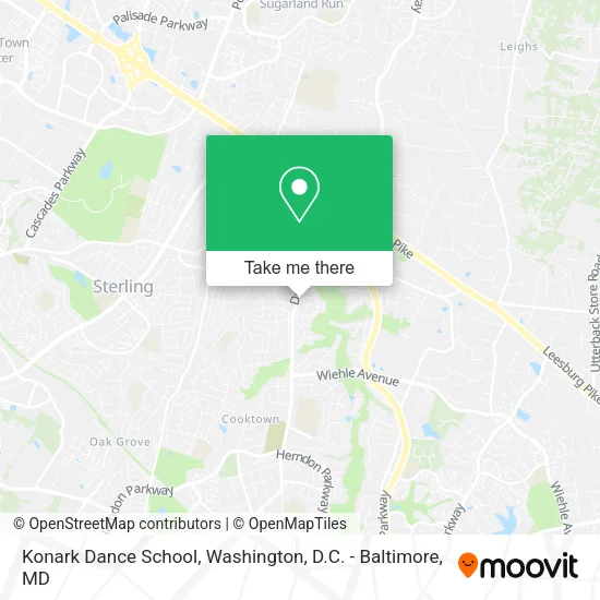 Mapa de Konark Dance School