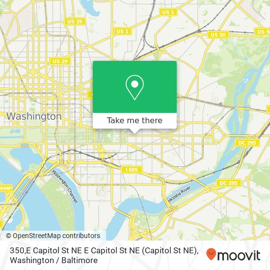 350,E Capitol St NE E Capitol St NE (Capitol St NE), Washington, DC 20003 map