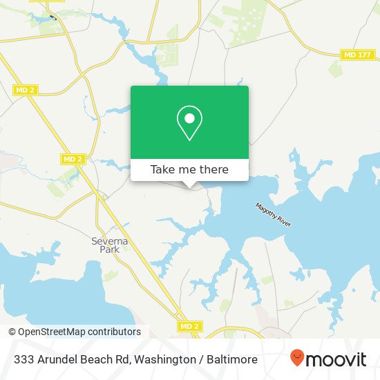 333 Arundel Beach Rd, Severna Park, MD 21146 map