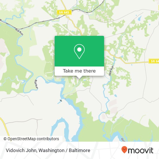 Mapa de Vidovich John, 7921 Clifton Hunt Ct