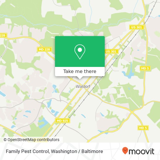 Family Pest Control, 3031 Festival Way map