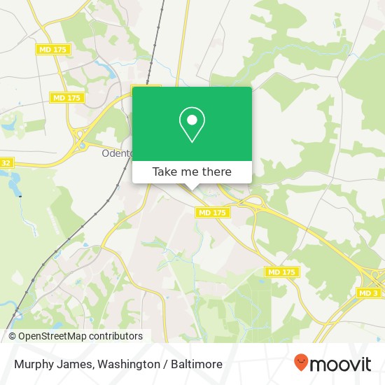 Mapa de Murphy James, 1144 Annapolis Rd