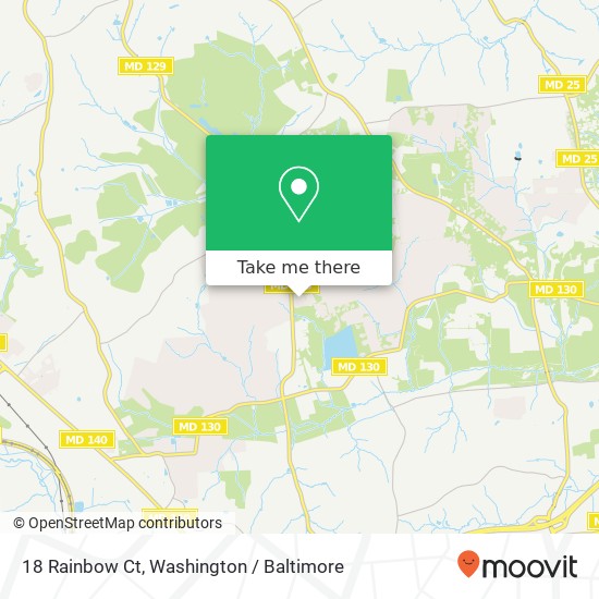 18 Rainbow Ct, Owings Mills, MD 21117 map